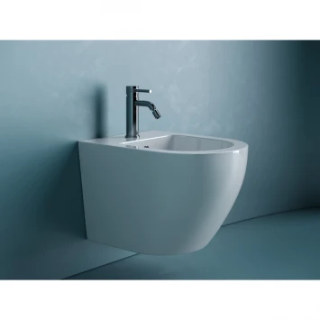 Биде подвесное Ceramica Nova Uno CN11002 белый