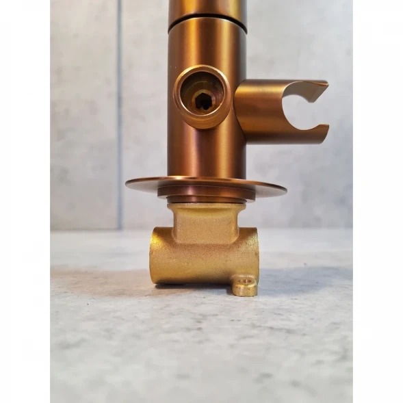 Гигиенический душ AltroBagno Modern AltroBagnoModern060123BC со смесителем, медь матовая