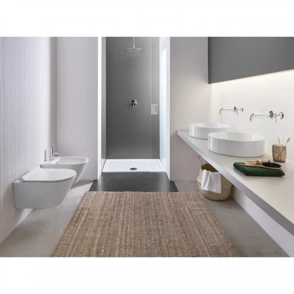 Раковина-чаша Catalano Zero 0123450001 45x45 см, накладная, белый глянец
