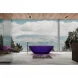 Ванна из полиэфирной смолы Abber Kristall AT9702Amethyst 180x85 см, отдельностоящая, фиолетовый