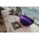 Ванна из полиэфирной смолы Abber Kristall AT9702Amethyst 180x85 см, отдельностоящая, фиолетовый