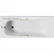 Ванна чугунная Vinsent Veron Concept VCO1657042H/VH0012GD 165x70 см, с ручками, белый