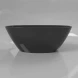 Ванна из литьевого мрамора Whitecross Onyx B 0205.160075.101 160x75 см, отдельностоящая, черный глянец
