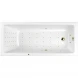 Акриловая ванна Whitecross Wave 0101.180080.100.NANO.GL 179,5x79,5 см, с гидромассажем, белый