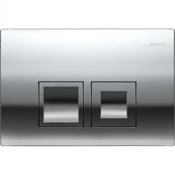 Инсталляция для унитаза Geberit DuofixBasic Delta50 458.103.00.1 + 115.135.21.1 с кнопкой смыва, хром