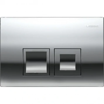 Инсталляция для унитаза Geberit DuofixBasic Delta50 458.103.00.1 + 115.135.21.1 с кнопкой смыва, хром