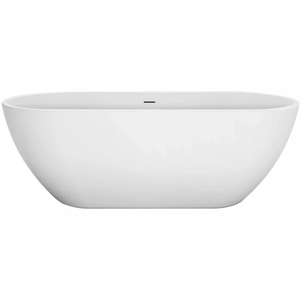 Акриловая ванна BelBagno Uno BB701-1500-730-K 150x73 см, отдельностоящая, белый