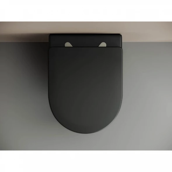 Комплект подвесной унитаз Ceramica Nova Metropol CN4002MB + система инсталляции Ceramica Nova Envision Flat CN1002B + CN1000
