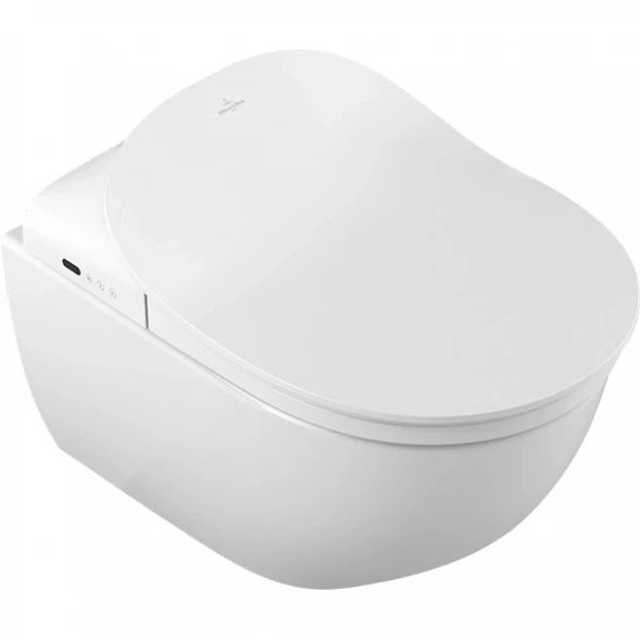 Унитаз подвесной Villeroy &amp; Boch Subway 2.0 5614R5R1 безободковый, альпийский Белый