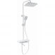 Душевая система Wonzon &amp; Woghand WW-B3099-A-MW 300x200 мм, с термостатом, белый матовый