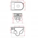 Унитаз подвесной Artceram The One THV001 01 00 безободковый, белый