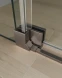 Душевой уголок Cezares Slider SLIDER-AH-1-100-90/100-C-GM 90-100x99,5 см, профиль оружейная сталь матовый, стекло прозрачное