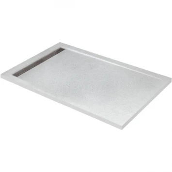 Душевой поддон из литьевого мрамора 120x70 см Cezares TRAY-AS-AH-120/70-30-W