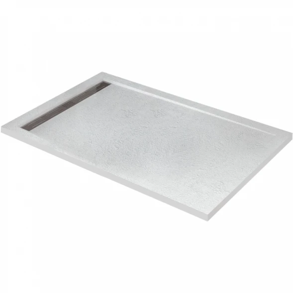 Душевой поддон из литьевого мрамора 120x70 см Cezares TRAY-AS-AH-120/70-30-W
