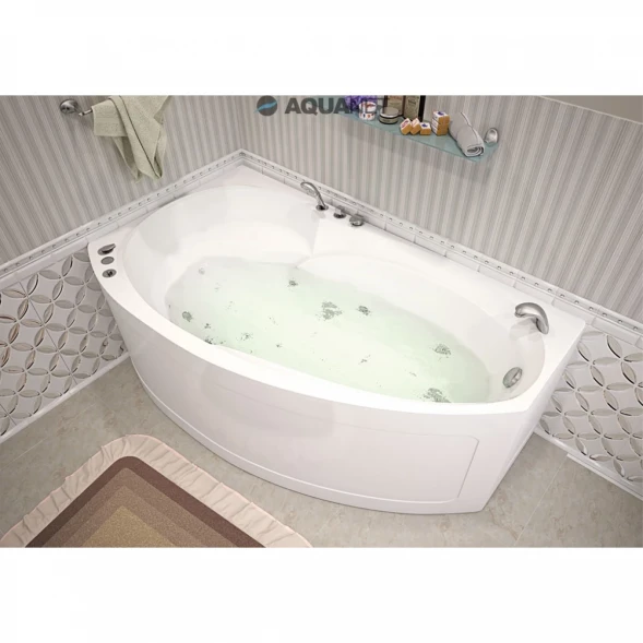 Акриловая ванна 168,9x99 см левая Aquanet Jersey 00205405