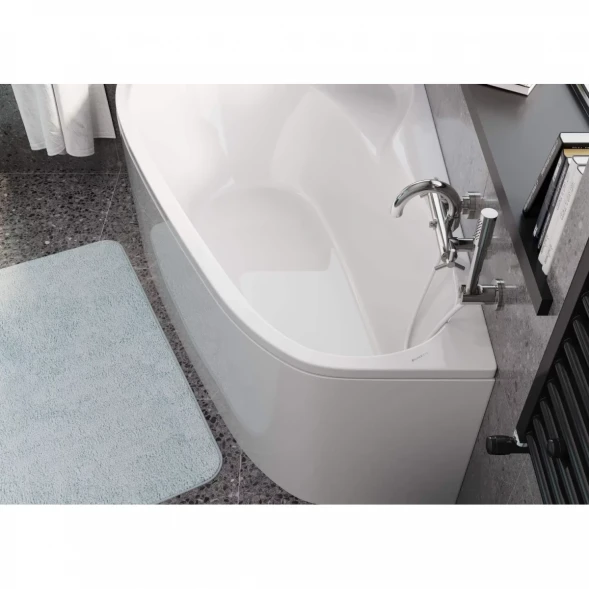 Акриловая ванна 160x105 см L Vagnerplast Selena VPBA163SEL3LX-04