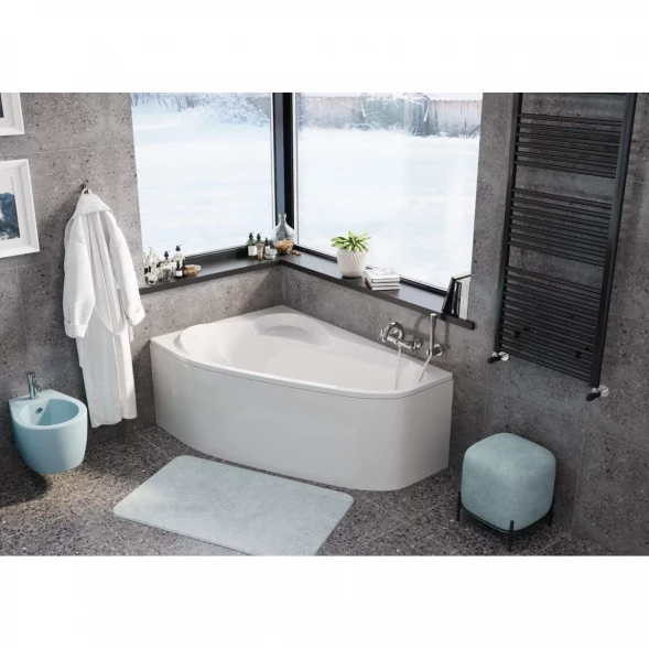 Акриловая ванна 160x105 см L Vagnerplast Selena VPBA163SEL3LX-04