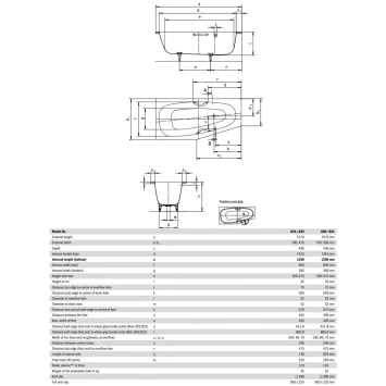 Ванна стальная Kaldewei Mini Star 835 224500013001 157x70 см R, угловая, с отверстиями под ручки, водоотталкивающим покрытием, альпийский белый