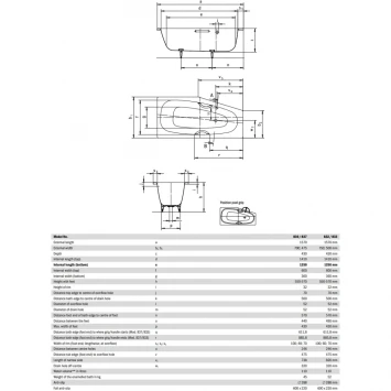 Ванна стальная Kaldewei Mini 836 225230003001 157x70 см L, угловая, с антискользящим и водоотталкивающим покрытием, альпийский белый