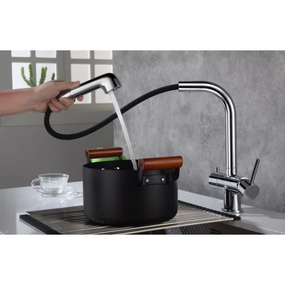 Смеситель для кухни с фильтром Timo Saona 2346/00FL + H851P00