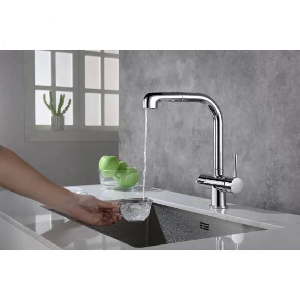 Смеситель для кухни с фильтром Timo Saona 2346/00FL + H851P00