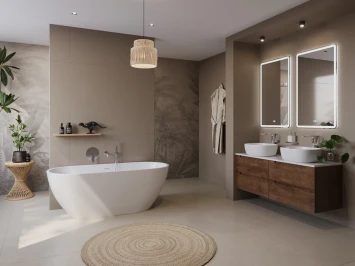 Акриловая ванна BelBagno Uno BB701-1400-720-K 140x72 см, отдельностоящая, белый