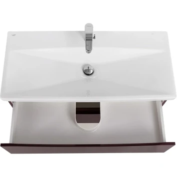 Тумба Bordo Lucido 96,4 см BelBagno Marino MARINO-CER-1000-2C-SO-BRDL-P