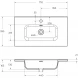 Раковина 71x39,5 см BelBagno BB700/390ETL