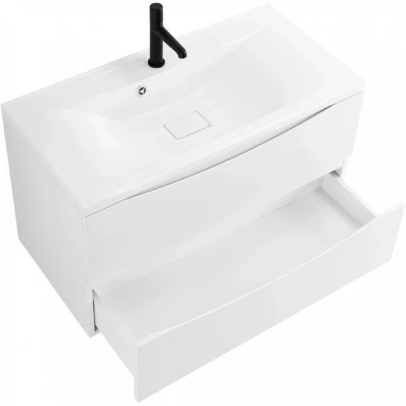 Тумба Bianco Lucido 99,6 см BelBagno Marino MARINO-1000-2C-SO-BL-P