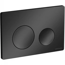 Кнопка смыва Ceramica Nova Balance Circle CN12-001MB для инсталляции, черный матовый