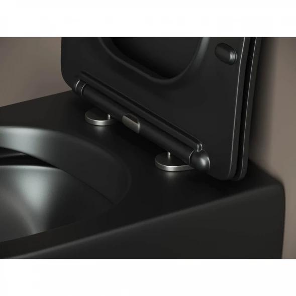 Комплект подвесной унитаз Ceramica Nova Metropol CN4002MB + система инсталляции Ceramica Nova Envision Flat CN1002CH + CN1000