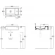 Раковина 50x27 см Simas Agile AG50 bi matt*1