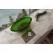 Ванна из полиэфирной смолы Abber Kristall AT9702Emerald 180x85 см, отдельностоящая, зеленый
