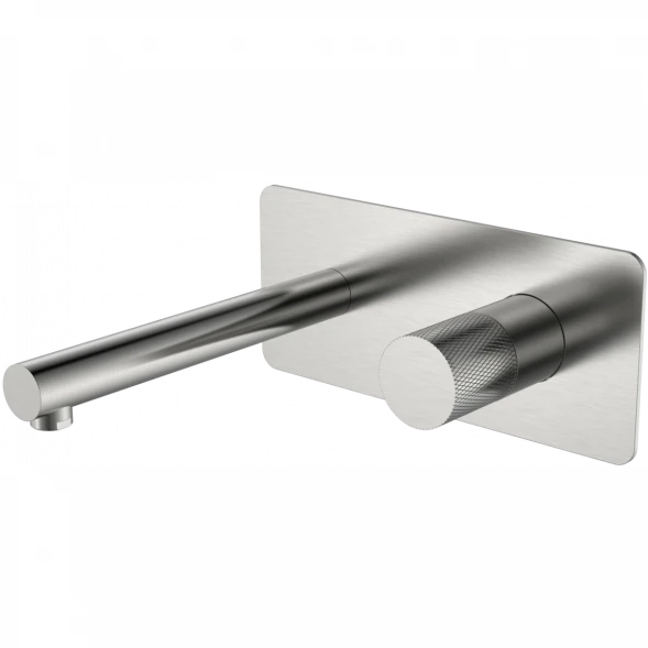 Смеситель для раковины Boheme Stick Touch 125-NB.2 встраиваемый, никель матовый