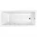 Акриловая гидромассажная ванна 159,5x70 см Whitecross Wave Slim 0111.160070.100.RELAX.GL