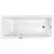 Акриловая ванна Whitecross Wave 0101.180080.100.SMARTNANO.GL 179,5x79,5 см, с гидромассажем, белый