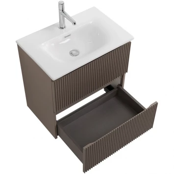 Тумба под раковину BelBagno Uno UNO-MINI-500-2C-SO-СO 50 см, подвесная, бежевый матовый