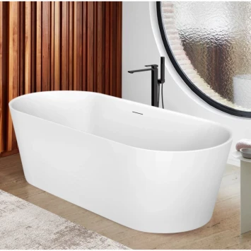 Акриловая ванна BelBagno BB416-2000-850 200x85 см, отдельностоящая, белый