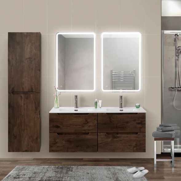 Тумба под раковину BelBagno Etna ETNA-1200-4C-SO-2-RW 120,2 см, подвесная, Rovere Moro