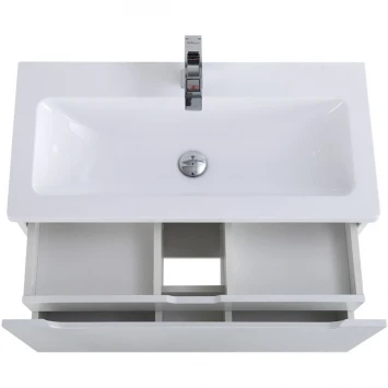 Тумба Bianco Lucido 79,6 см BelBagno Etna ETNA-M-800/380-1C-SO-BL