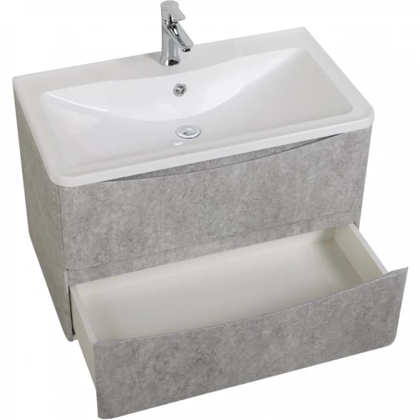 Тумба Cemento Verona Grigio 99,6 см BelBagno Acqua ACQUA-1000-2C-SO-CVG
