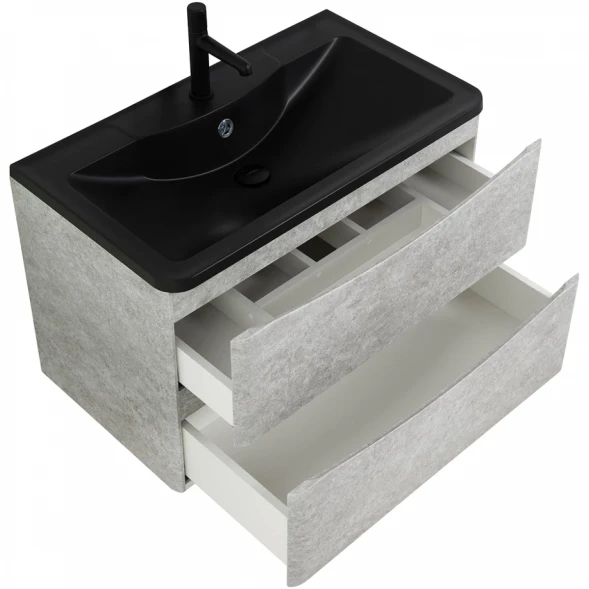 Тумба Cemento Verona Grigio 99,6 см BelBagno Acqua ACQUA-1000-2C-SO-CVG