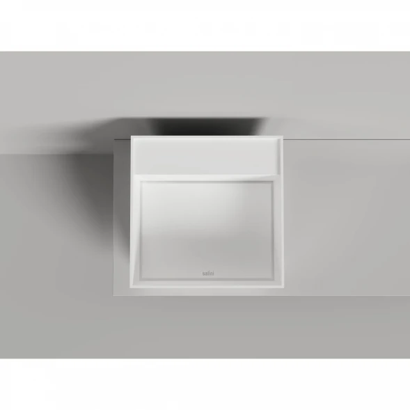 Раковина-чаша Salini S-Sense Armonia Square Top 03 130513TG 45x45 см, накладная, белый глянец