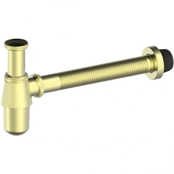 Сифон для раковины Wonzon &amp; Woghand WW-88SS102-BG 1 1/4"-32, золотой матовый