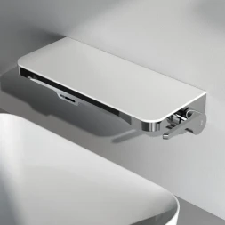 Смеситель для раковины Am.Pm Func F8F72700 CoolStart, встраиваемый, без донного клапана, хром
