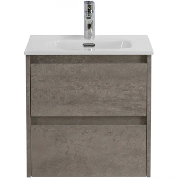 Тумба под раковину BelBagno Kraft KRAFT-500-2C-SO-CG 50 см, подвесная, Cemento Grigio