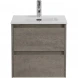 Тумба под раковину BelBagno Kraft KRAFT-500-2C-SO-CG 50 см, подвесная, Cemento Grigio