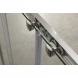 Душевая дверь 150-180 см BelBagno UNIQUE-BF-2-150/180-P-Cr текстурное стекло