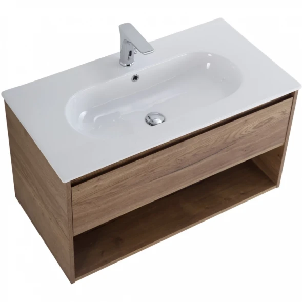 Тумба Rovere Tabacco 80 см BelBagno Kraft KRAFT-800-1C-SO-RT
