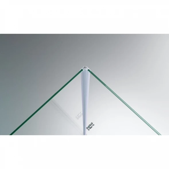 Душевой уголок 90x100 см BelBagno Etna ETNA-AH-1-90/100-C-Cr прозрачное